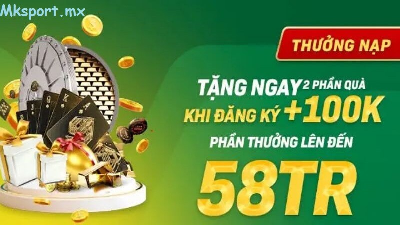 Tặng tiền đăng ký tài khoản tại Mk sport - Ưu đãi hấp dẫn không thể bỏ qua